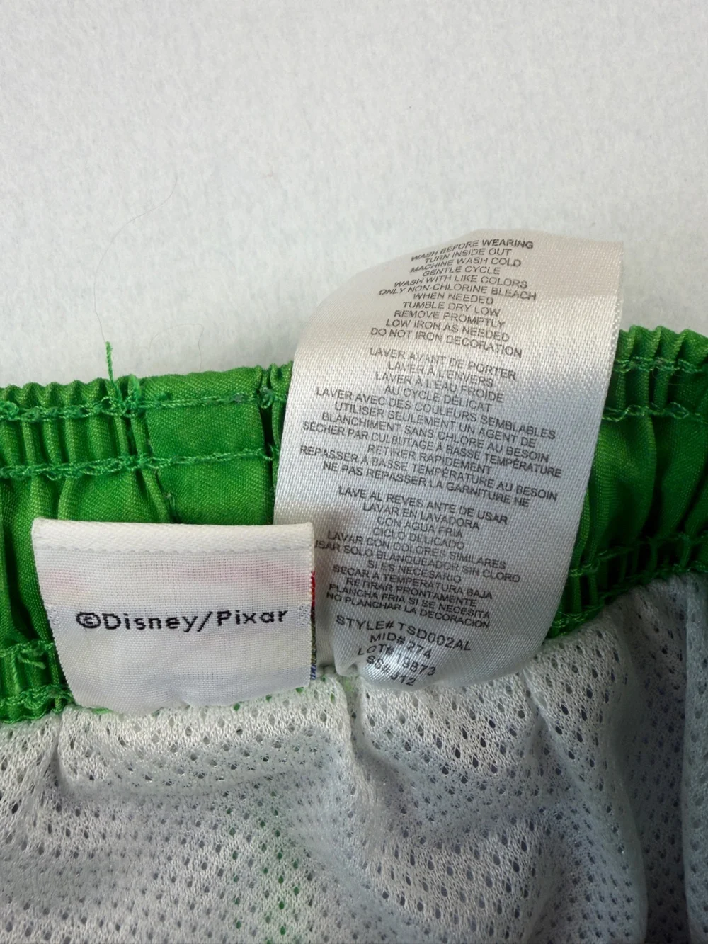 Disney Pixar Toy Story 3 Board Shorts Kids Size 7 Buzz Woody Jessie Rex Slinky